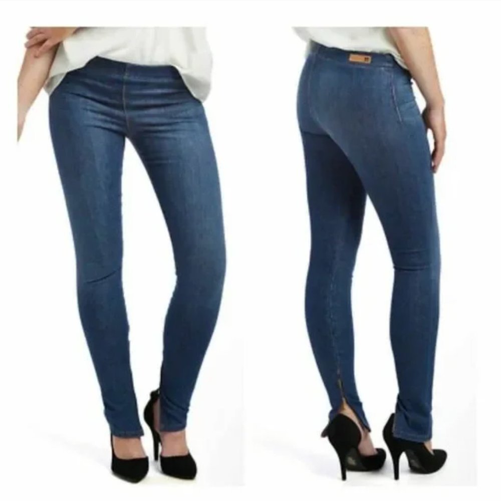 Joe’s The Legging Women's Skinny Jeans Medium Blue Zipper Leg Pull On SZ XS